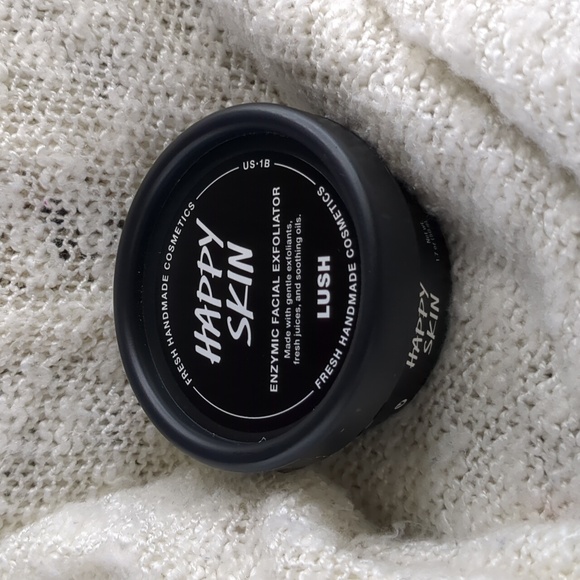LUSH Happy Skin Enzymic Facial Exfoliator, 50g/1.7oz - Picture 7 of 7